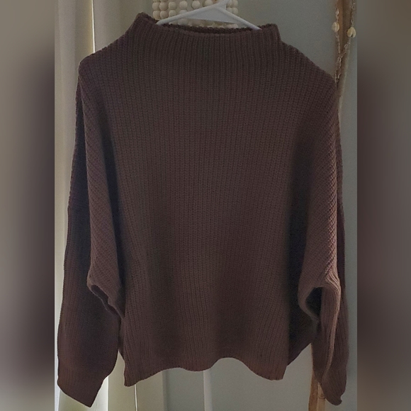 NWOT Cozy Knit Mock Neck Sweater | Size Small - Picture 4 of 5